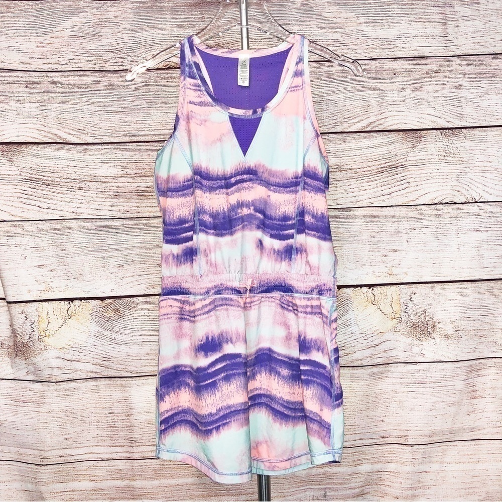 Ivivva by Lululemon Pink and Purple Athletic Dress Size 14